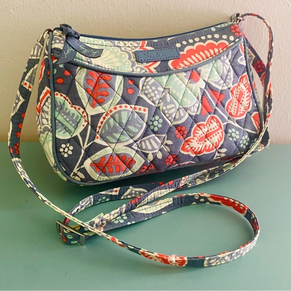 Vera Bradley Small Crossbody Bag in Nomadic Floral - Picture 13 of 15